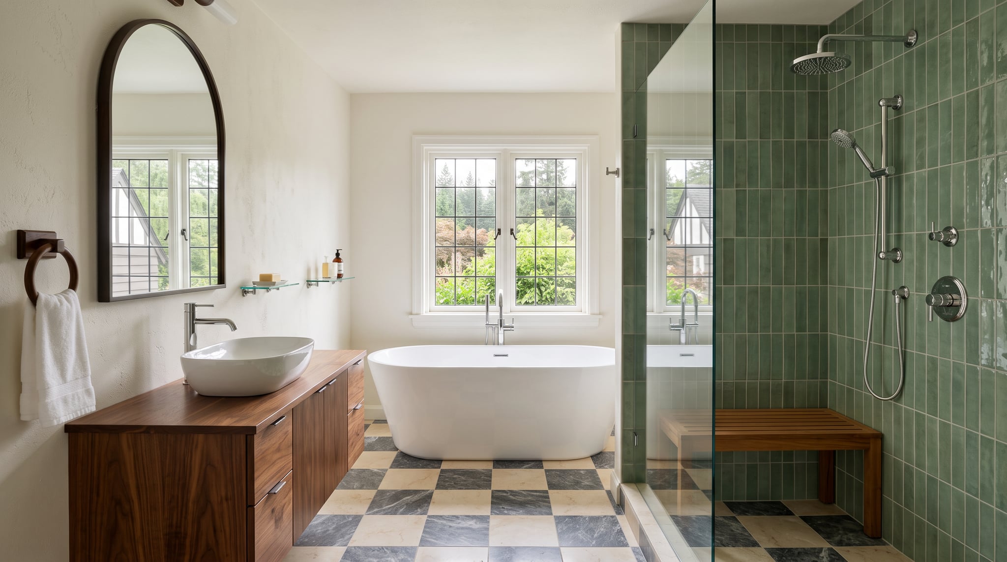 Gallegos Bathroom Remodeling Company, bathroom remodeling in Mercer Island, finished project